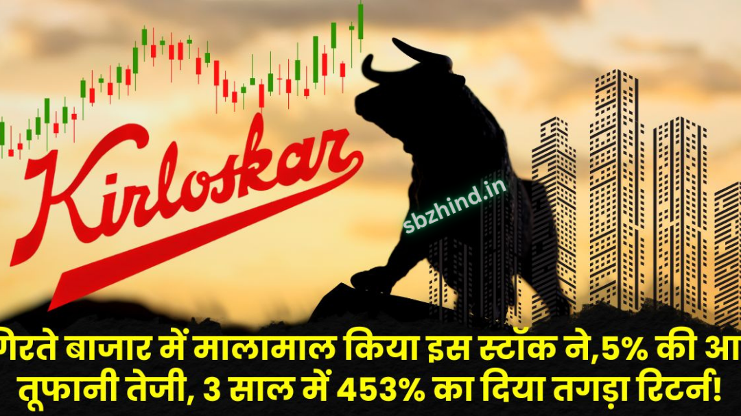 Kirloskar Brothers share price